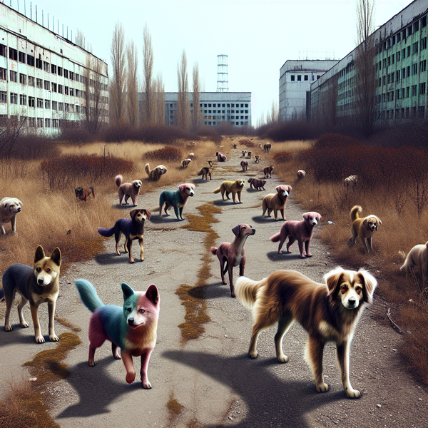 Chernobyl Dogs Mutate Superpowers: Immune to Radiation and Pollution